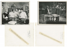 Lot of Twenty 10 x 8 Glossy Photos With Shemp as Third Stooge, From Various Films & Public Appearances -- One Photo Trimmed, Overall Very Good Condition -- List of 15 Films at NateDSanders.com